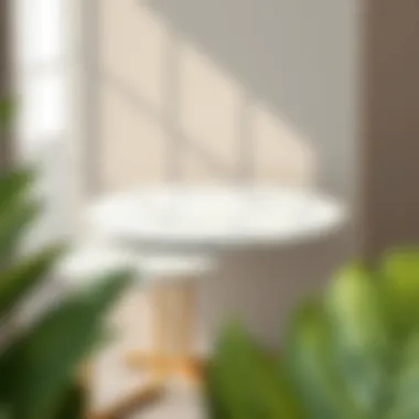 Sustainable Materials for Foldable Marble Tables Sustainable materials used in foldable marble tables