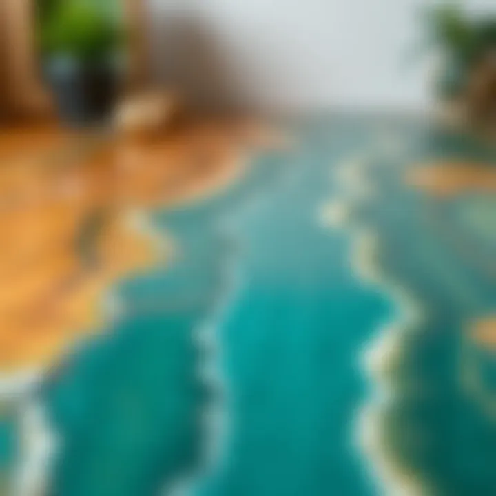 Premium Material Selection for Custom Desks A close-up view of premium materials used in custom desk construction