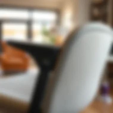 Adjustable Features for Personalized Comfort Close-up of ergonomic chair features highlighting adjustable components