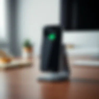 Close-up of an iPhone Charging Wirelessly on a Stand Close-up of an iPhone charging wirelessly on a stand