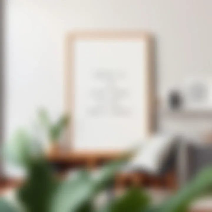 Minimalist motivational art suitable for any workspace