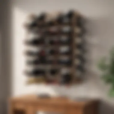 Organizational benefits of Neatfreak wine racks in a professional setting