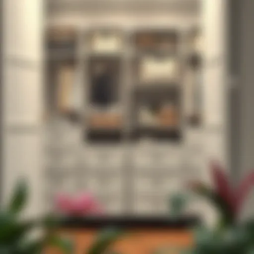 Elevating Space with Stylish Short Drawers Elegant short closet drawers enhancing space