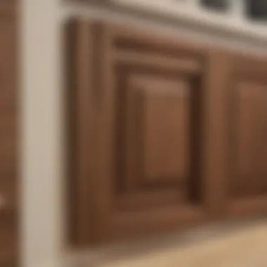 Installation techniques for kitchen cabinet door fronts