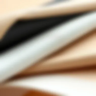 Materials Used in Light Blocking Sheers Close-up of diverse materials for light blocking sheers