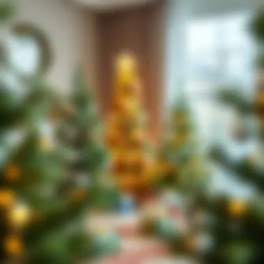 Sustainable Design of Artificial Christmas Trees Sustainable materials used in small artificial Christmas trees