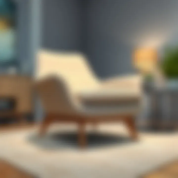 Sleek Modern Lounge Chair Leg Design Modern lounge chair leg design with sleek lines